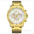 2020 Curren Mens Watch Gold Luxury Business Wristwatches Gold Chronograph Watch